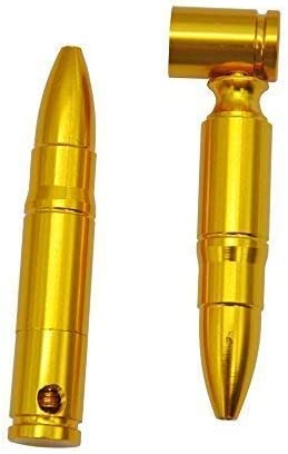 H.D.S.N. Handheld Size Bullet Shaped Metal Fittings（Golden）
